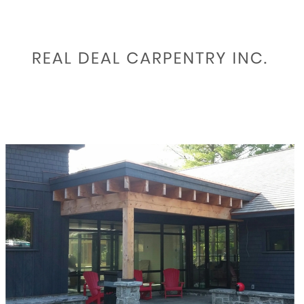 Real Deal Carpentry INC | 39 Browning Blvd, Bracebridge, ON P1L 0G2, Canada | Phone: (107) 056-450288