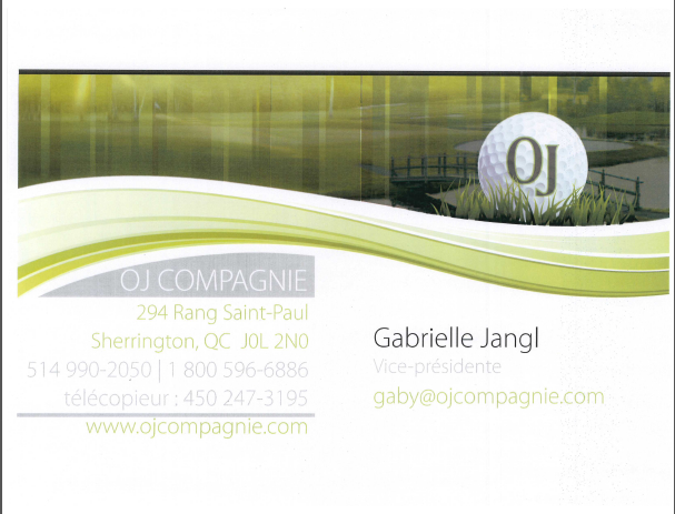 O J Compagnie | 294 Rang Saint-Paul S, Sherrington, QC J0L 2N0, Canada | Phone: (450) 247-2758