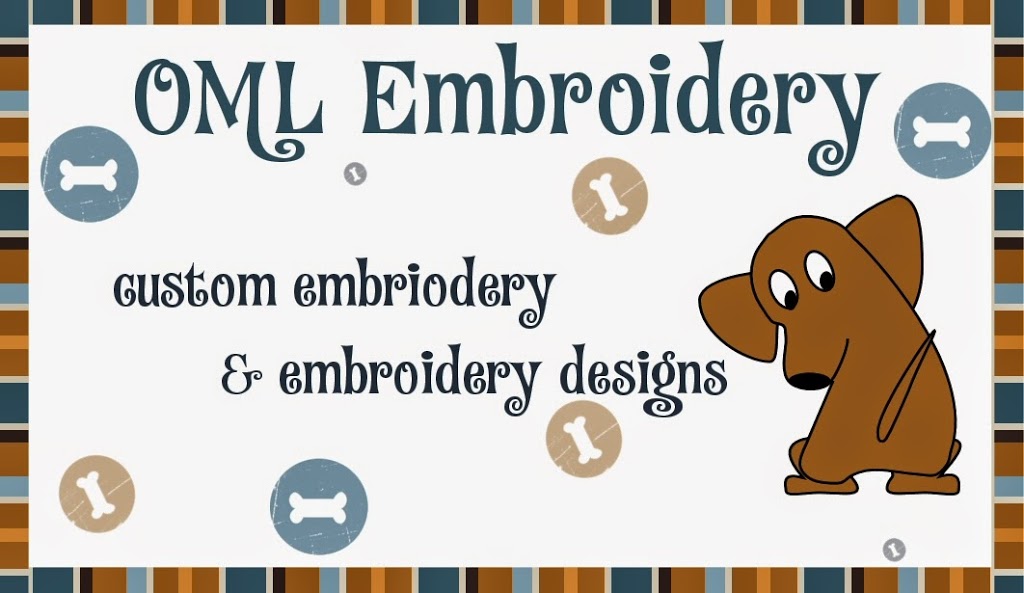 OML Embroidery | CALL FOR APPOINTMENT, 152 Baldoon Rd, Chatham, ON N7L 1E1, Canada | Phone: (844) 665-2378
