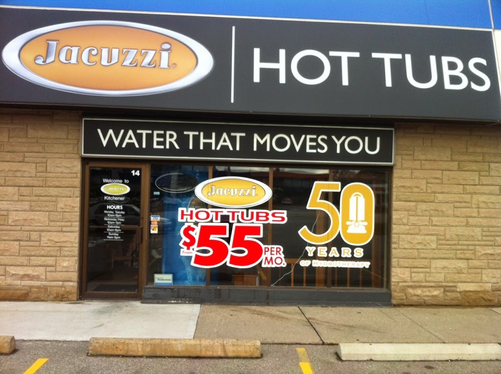 Jacuzzi Kitchener | 842 Victoria St N, Kitchener, ON N2B 3C1, Canada | Phone: (519) 578-1883