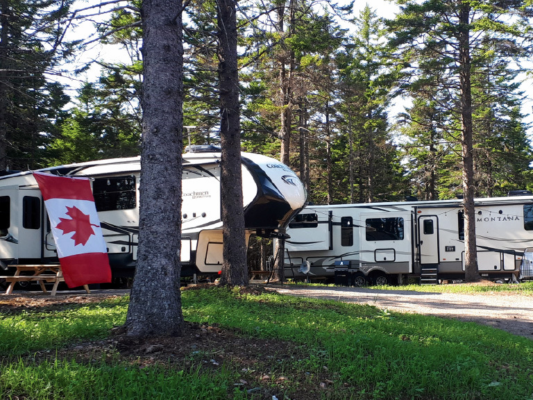 Fundy Woods Campground & Cottages | 2644 NB-111, St. Martins, NB E5R 1Z9, Canada | Phone: (506) 609-2208