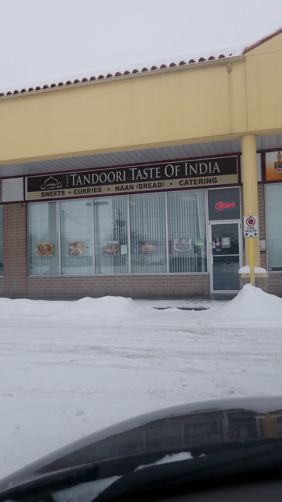 Tandoori Taste of India | 9733 Tecumseh Rd E, Windsor, ON N8R 1A5, Canada | Phone: (519) 735-6970