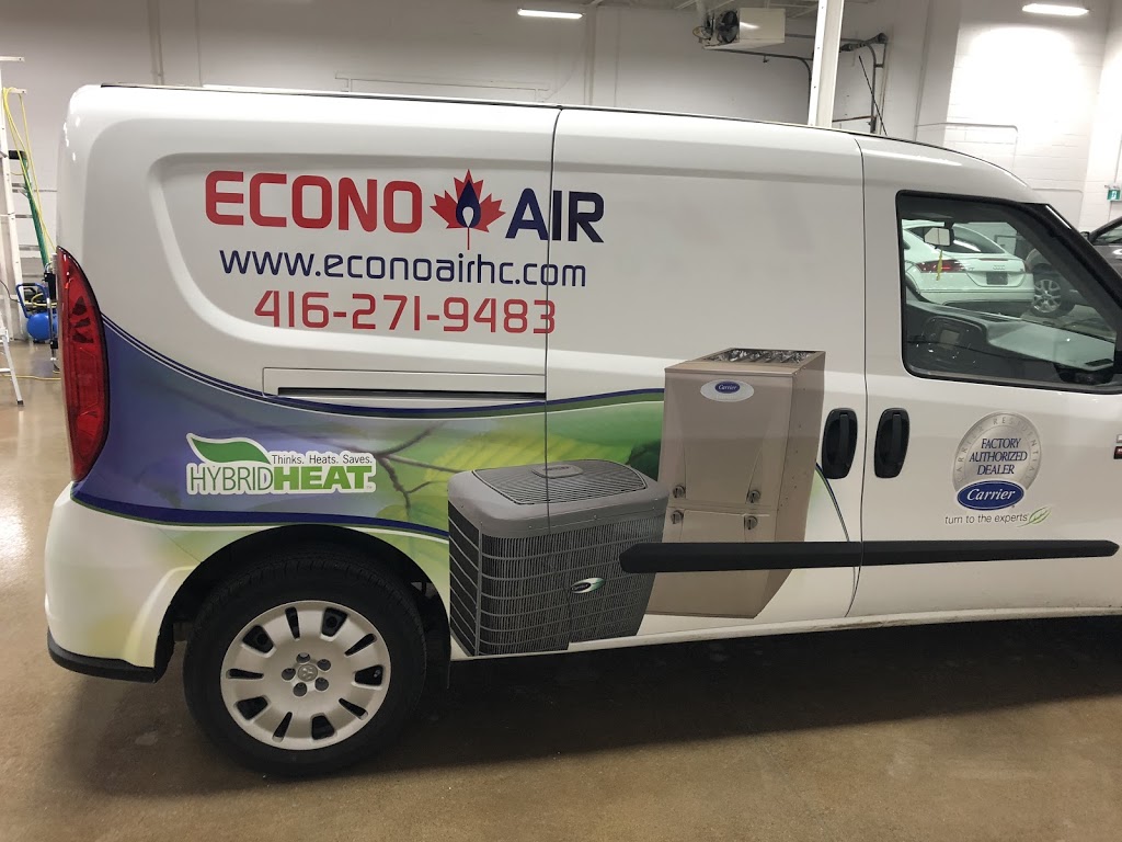 Econoair Heating & Cooling Inc | 85 West Wilmot St #12, Richmond Hill, ON L4B 1K7, Canada | Phone: (905) 763-2400