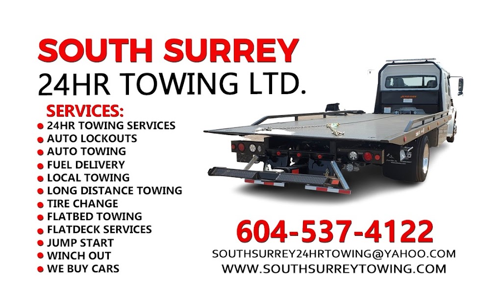 South Surrey Towing | 2025 156 St, Surrey, BC V4A 4T9, Canada | Phone: (604) 537-4122