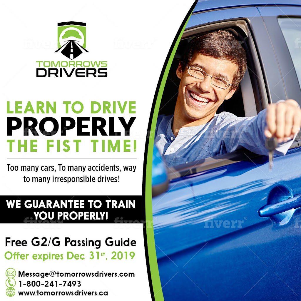 Tomorrows Drivers | Conquer Driving Anxiety | 1065 Davis Dr #7a, Newmarket, ON L3Y 2R2, Canada | Phone: (800) 241-7493