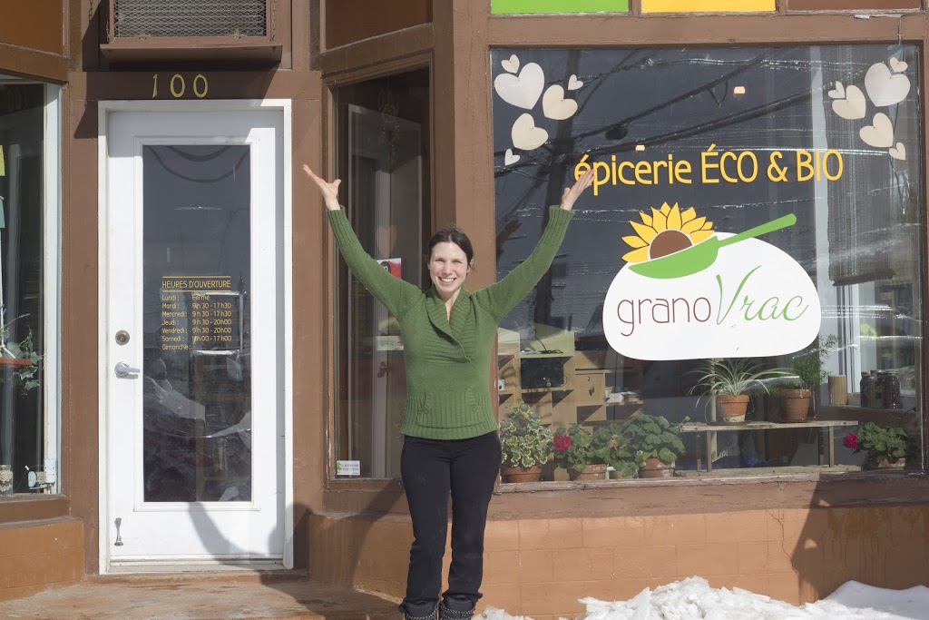 Épicerie Éco & Bio granoVrac | 100 Rue Masson, Sainte-Thècle, QC G0X 3G0, Canada | Phone: (418) 289-2922