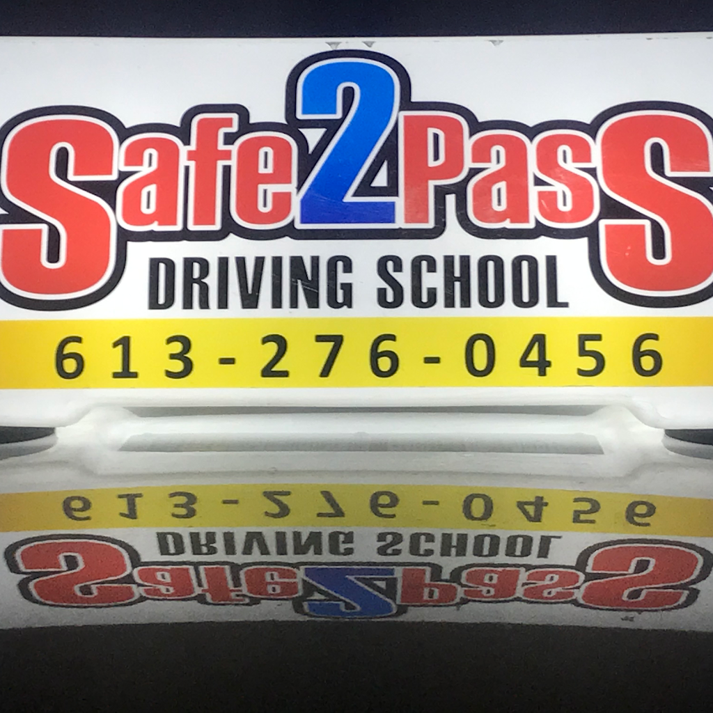 safe2pass driving school. | 2580 Innes Rd, Gloucester, ON K1B 4Z6, Canada | Phone: (613) 276-0456