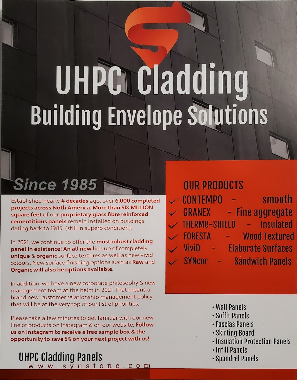 Concrete Cladding & Building Envelope Products | 14222 Dublin Line, Acton, ON L7J 2L9, Canada | Phone: (888) 808-2110