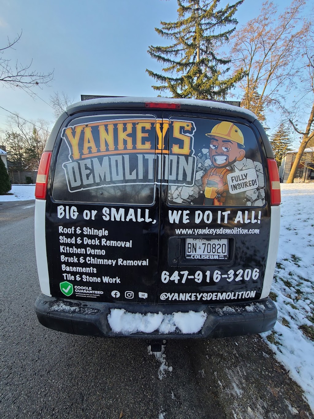 Yankeys Demolition | 111 Pemberton Ave, North York, ON M2M 1Y4, Canada | Phone: (647) 916-3206