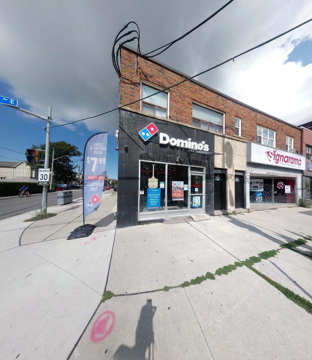 Dominos Pizza | 784 Eglinton Ave E, East York, ON M4G 2L1, Canada | Phone: (416) 429-2929