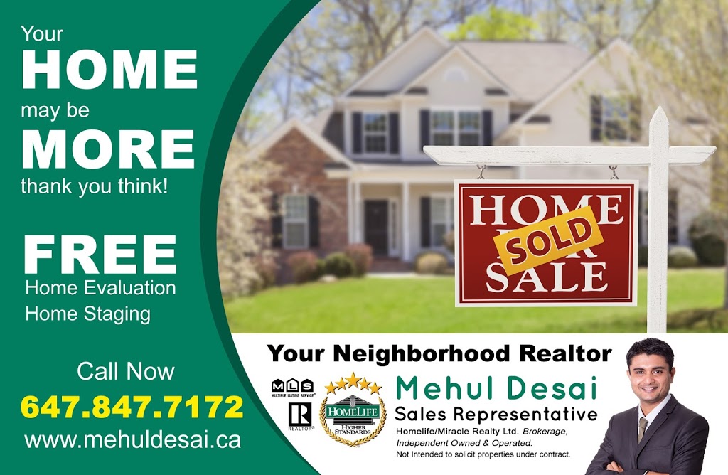 Mehul Desai, Real Estate Agent Brampton | 470 Chrysler Dr # 20, Brampton, ON L6S 0C1, Canada | Phone: (647) 401-5051