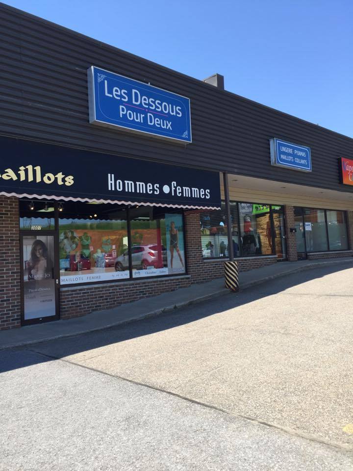 LES DESSOUS POUR DEUX | 3007 Côte Rosemont, Trois-Rivières, QC G8Y 4R9, Canada | Phone: (819) 691-2270