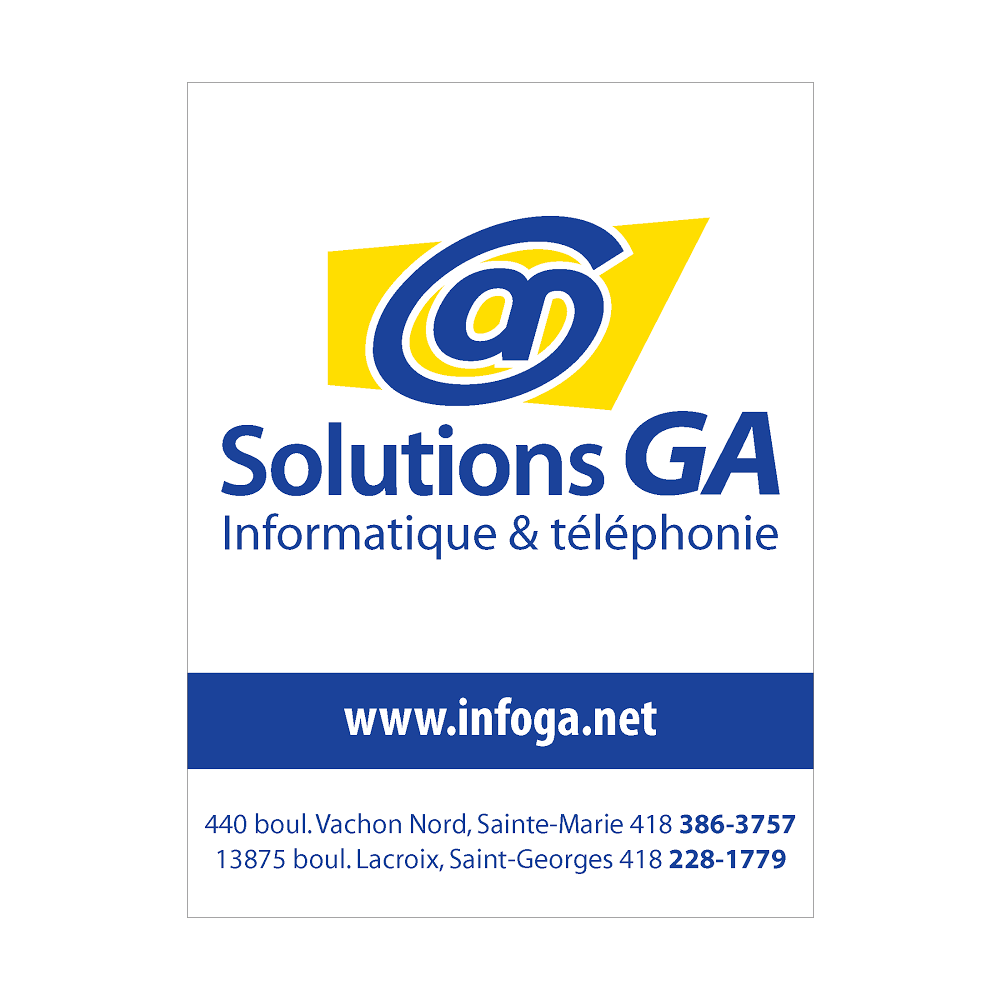 Solutions GA | 440 Boulevard Vachon N, Sainte-Marie, QC G6E 1M1, Canada | Phone: (418) 386-3757