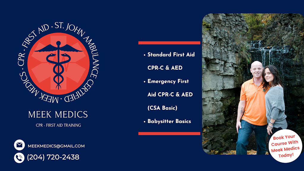 Meek Medics First-Aid & CPR Training | 314 River Rd, Portage la Prairie, MB R1N 3W2, Canada | Phone: (204) 240-2122