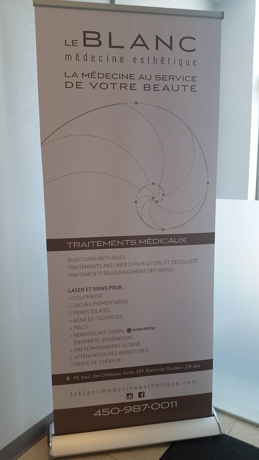 LeBlanc + Savaria, clinique médicale privée | 75 Boulevard des Châteaux, Blainville, QC J7B 2A4, Canada | Phone: (450) 434-2009