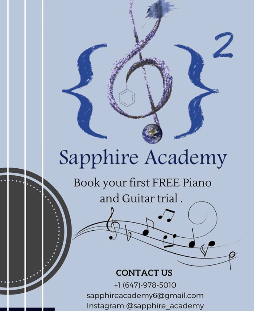 Sapphire Music Academy | 35 Gray Crescent, Richmond Hill, ON L4C 5V4, Canada | Phone: (647) 978-5010