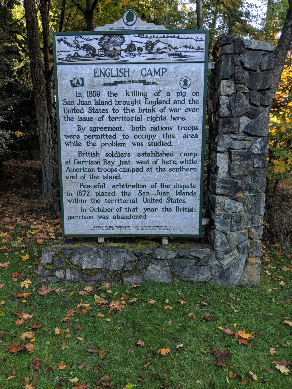 English Camp Cemetery | W Valley Rd, Friday Harbor, WA 98250, USA