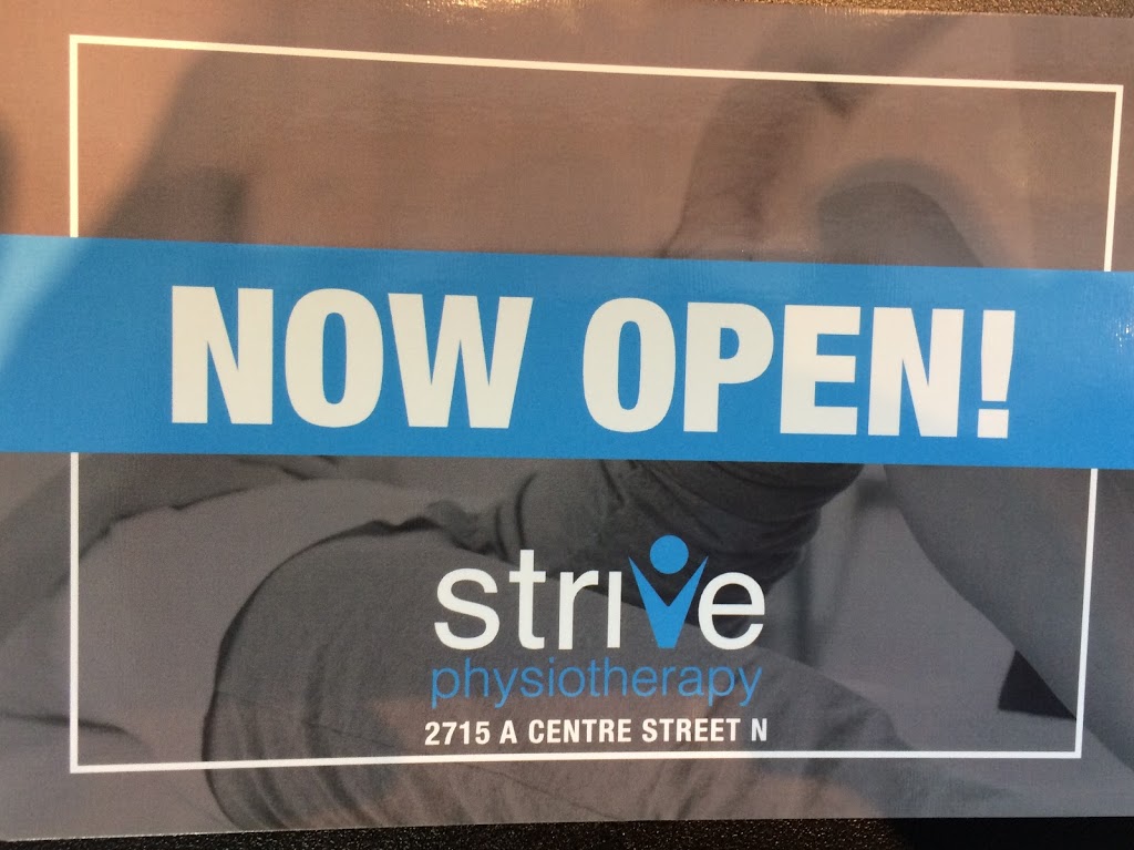 Strive Physiotherapy - Centre Street North | 2715 A Centre St NW, Calgary, AB T2E 2V5, Canada | Phone: (403) 765-0461