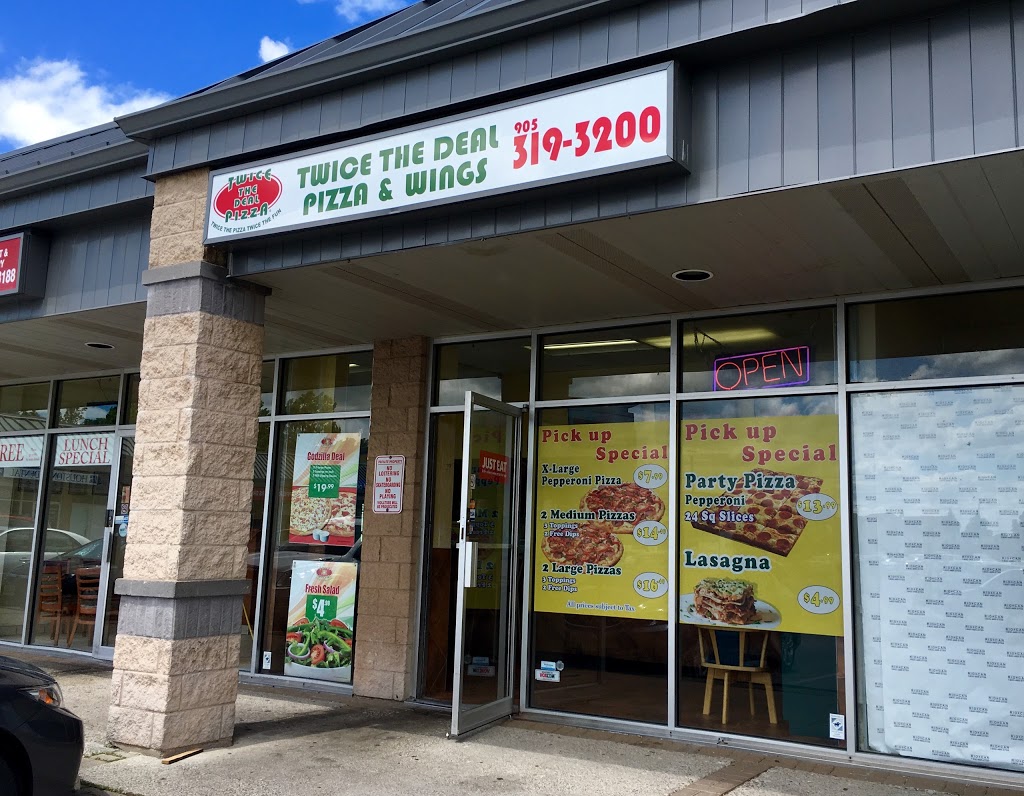 Twice The Deal Pizza | 3505 Upper Middle Rd, Burlington, ON L7M 4C6, Canada | Phone: (905) 319-3200