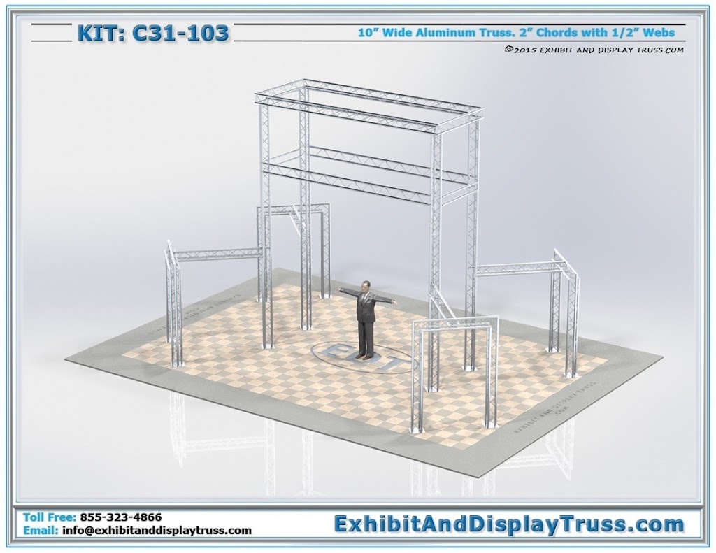 Exhibit & Display Truss | 1550 Bayly St #18, Pickering, ON L1W 3W1, Canada | Phone: (855) 323-4866