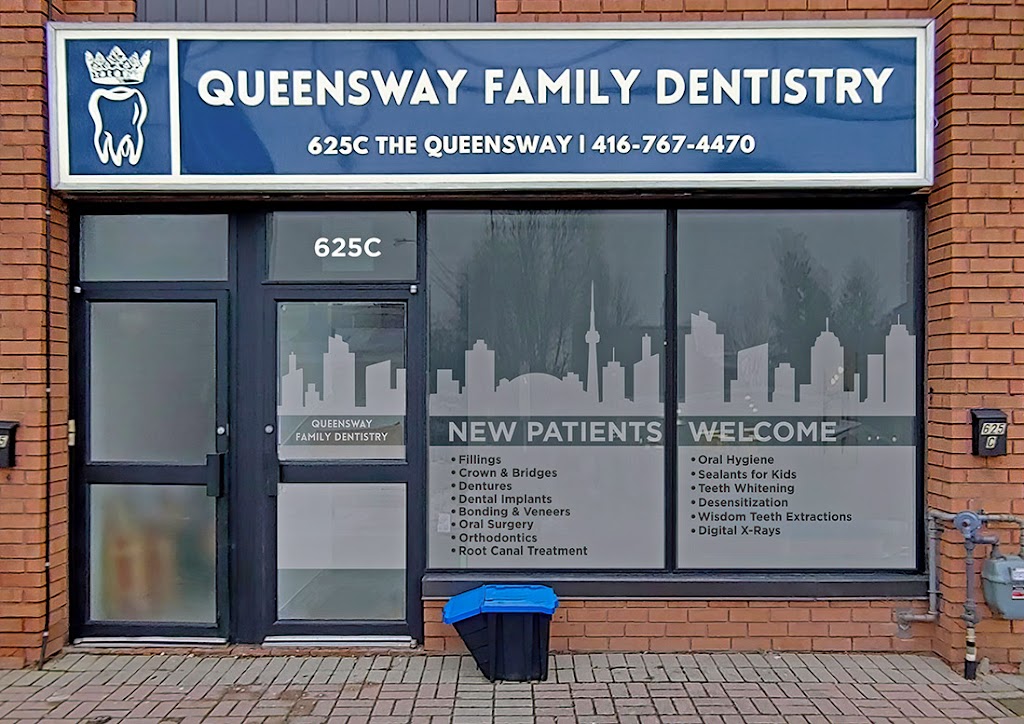 Queensway Family Dentistry | 625C The Queensway, Etobicoke, ON M8Y 1K3, Canada | Phone: (416) 767-4470