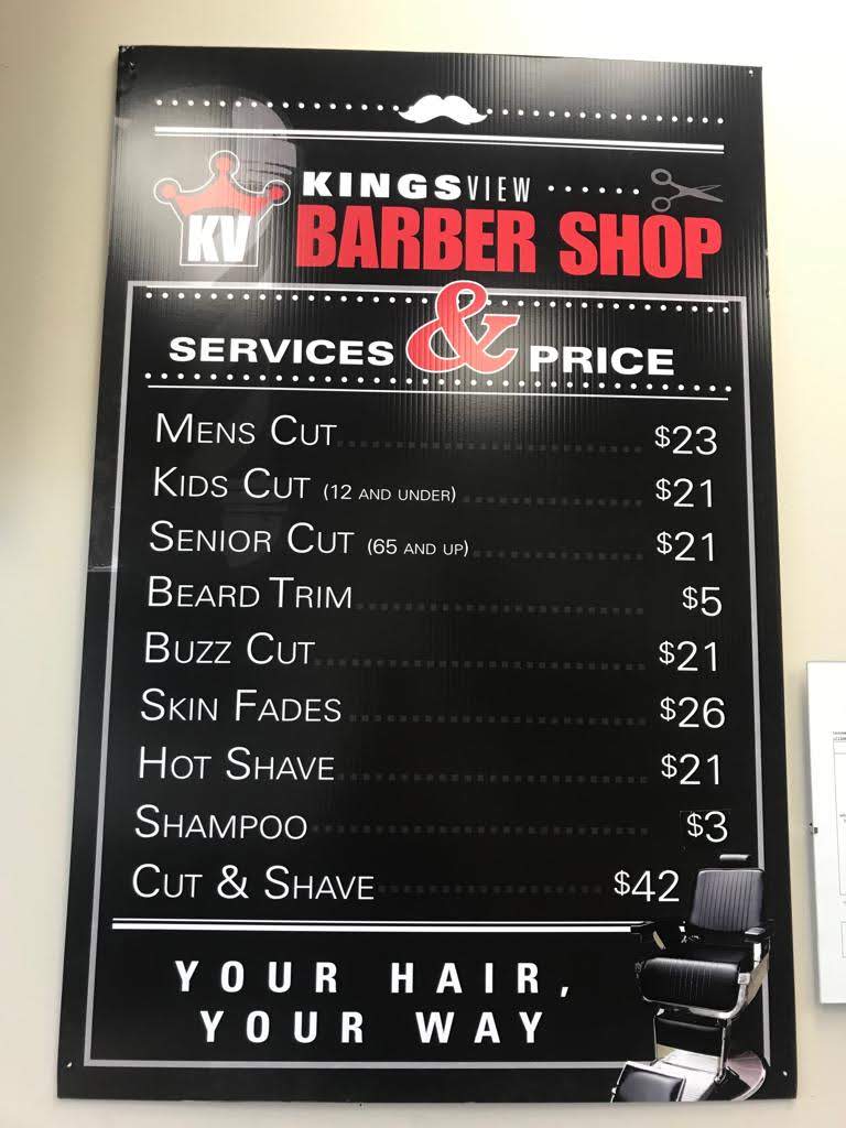 Kingsview Barbershop | 2100 Market St, Airdrie, AB T4A 0B1, Canada | Phone: (403) 948-2566