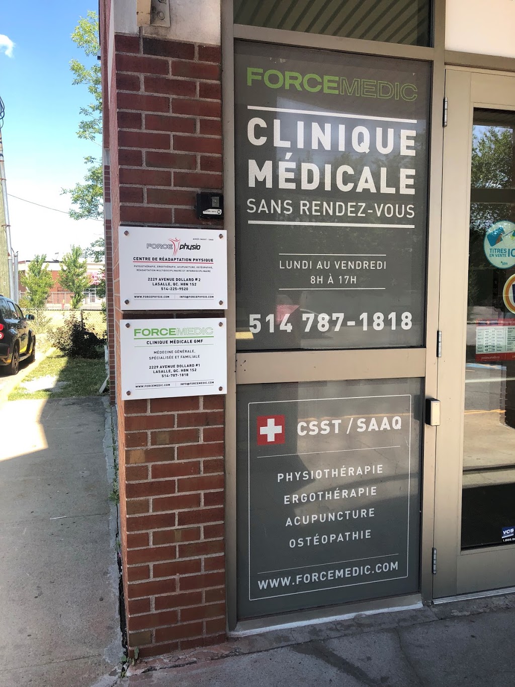 Centre de réadaptation et clinique de physiothérapie Forcephysio | 2229 Avenue Dollard, #2, Deuxième étage, LaSalle, QC H8N 1S2, Canada | Phone: (514) 225-9520