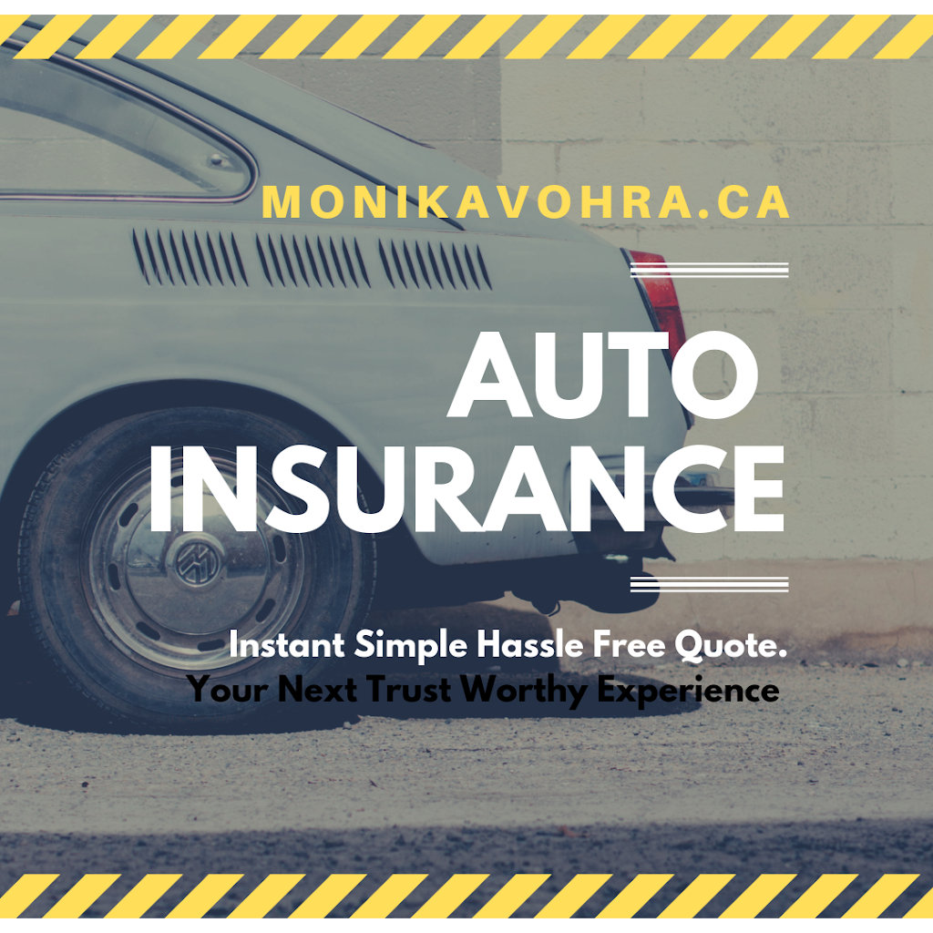 Monika Vohra - RIBO Insurance Adviser | 1-2131 Williams Pkwy, Brampton, ON L6S 5Z4, Canada | Phone: (647) 710-0850