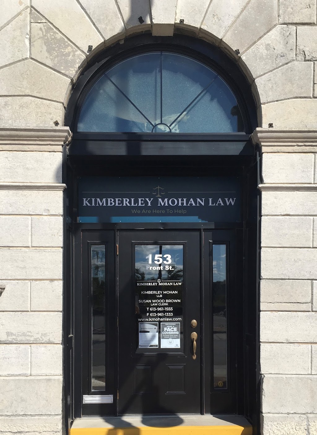 Kimberley Mohan Law | 153 Front St, Belleville, ON K8N 2Y6, Canada | Phone: (613) 961-1555