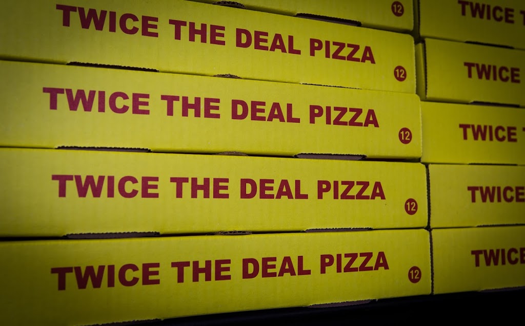 Twice The Deal Pizza | 8 Bloomingdale Rd N, Kitchener, ON N2K 1A2, Canada | Phone: (519) 584-2333