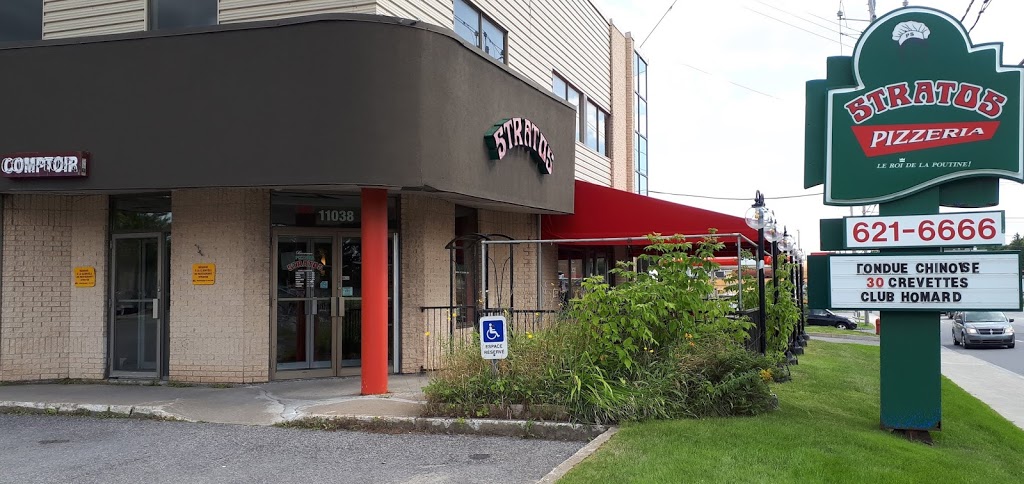 Stratos Pizzeria | 11038 Boulevard Henri-Bourassa, Québec, QC G1G 3X6, Canada | Phone: (418) 621-6666