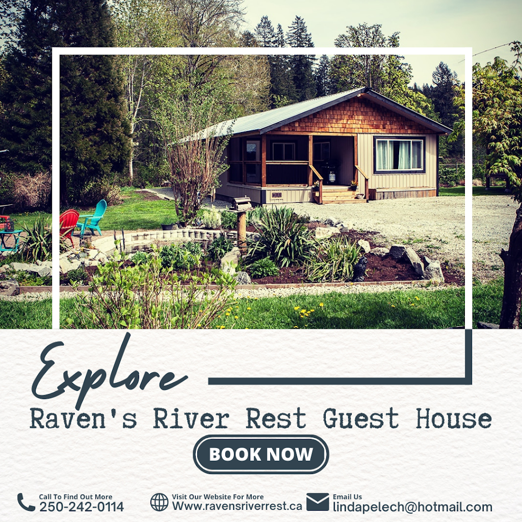 Ravens River Rest Guest House | 5401 Hector Rd, Port Alberni, BC V9Y 9G1, Canada | Phone: (250) 242-0114