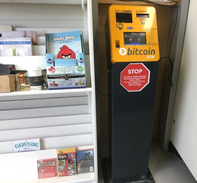 Localcoin Bitcoin ATM - Hasty Market | 2500 Appleby Line, Burlington, ON L7L 0A2, Canada | Phone: (877) 412-2646