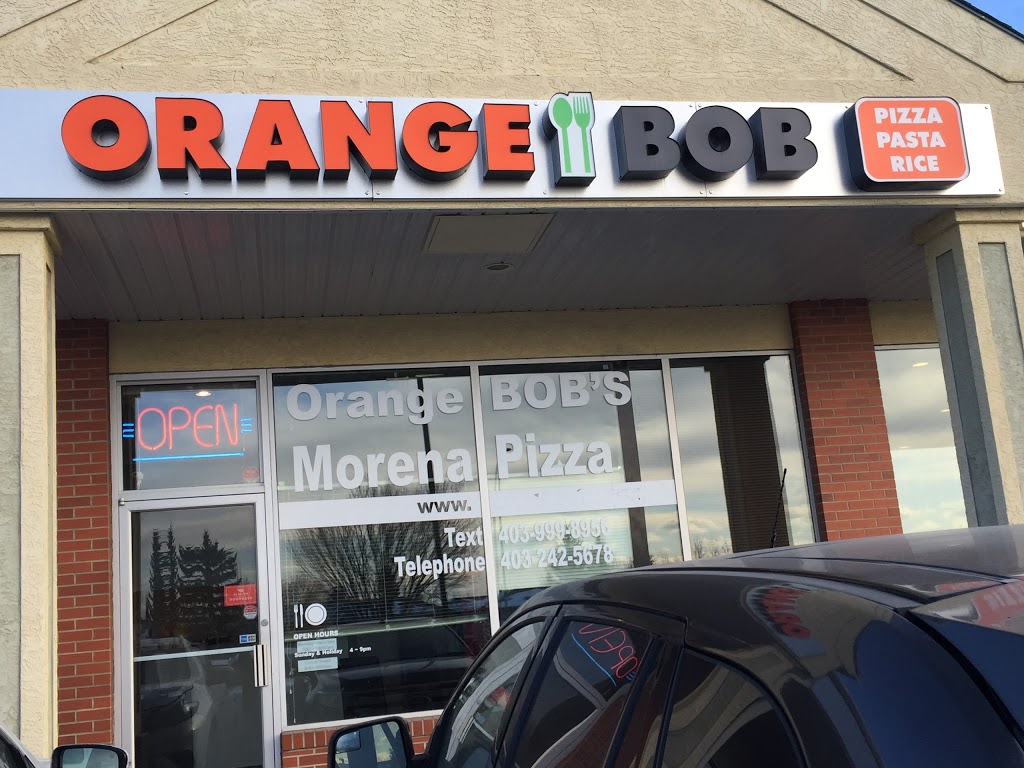 Orange BOB pizza restaurant | 7337 Sierra Morena Blvd SW #8, Calgary, AB T3H 3V4, Canada | Phone: (403) 242-5678