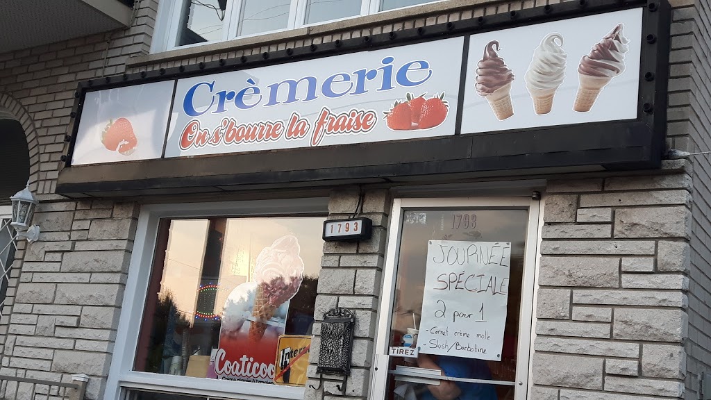 On Sbourre La Fraise Bar Laitier | 1793 Rue Lavallée, Longueuil, QC J4J 4C6, Canada