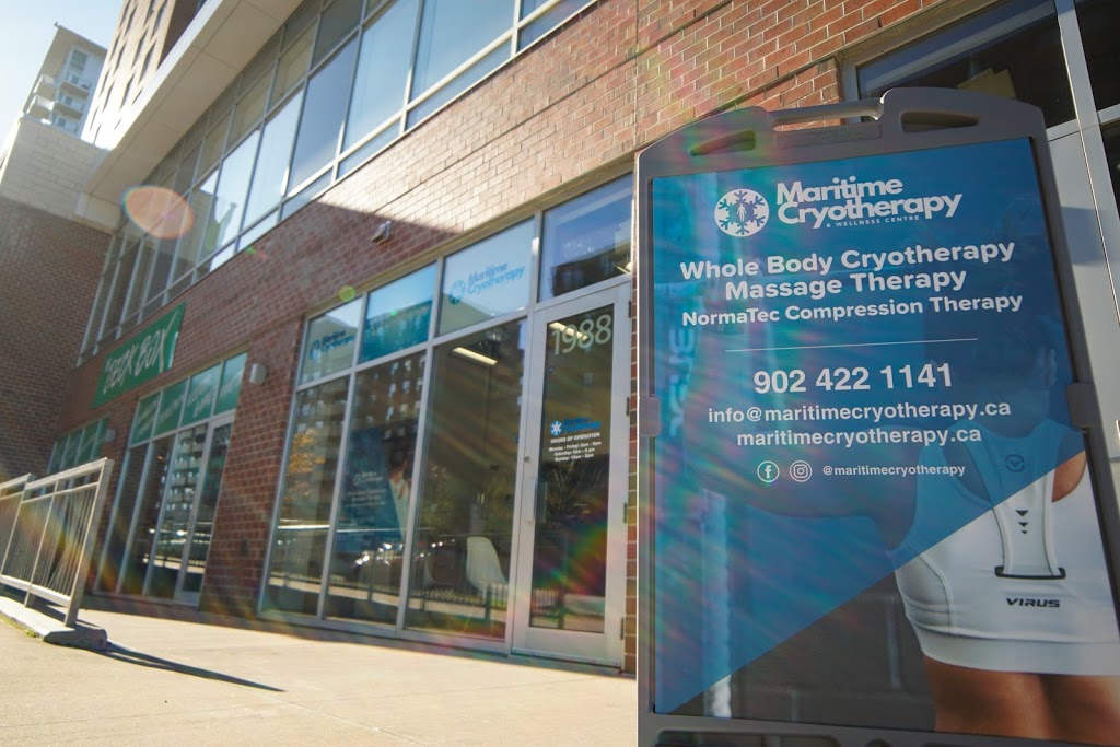 Maritime Cryotherapy and Wellness Centre | 1988 Brunswick St, Halifax, NS B3J 2G7, Canada | Phone: (902) 422-1141