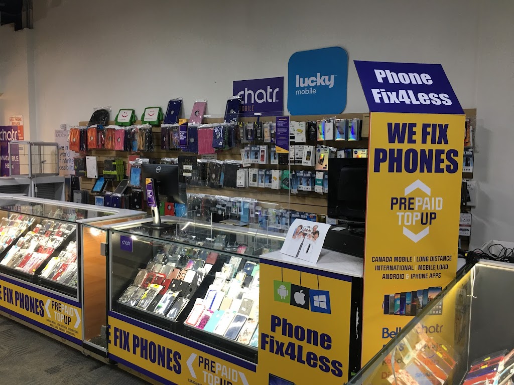 Phone Fix-4-Less | River View Crossing Mall Adj to food court, 3210 118 Ave NW Unit 124, Edmonton, AB T5W 4W1, Canada | Phone: (587) 532-9498