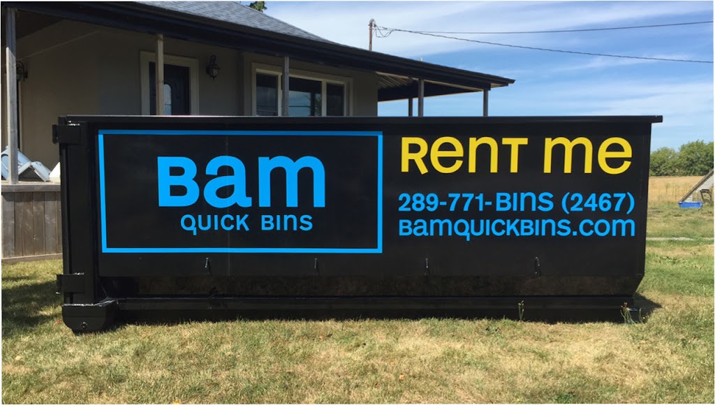 Bam Quick Bins | 461 William St, Cobourg, ON K9A 5G7, Canada | Phone: (289) 771-2467