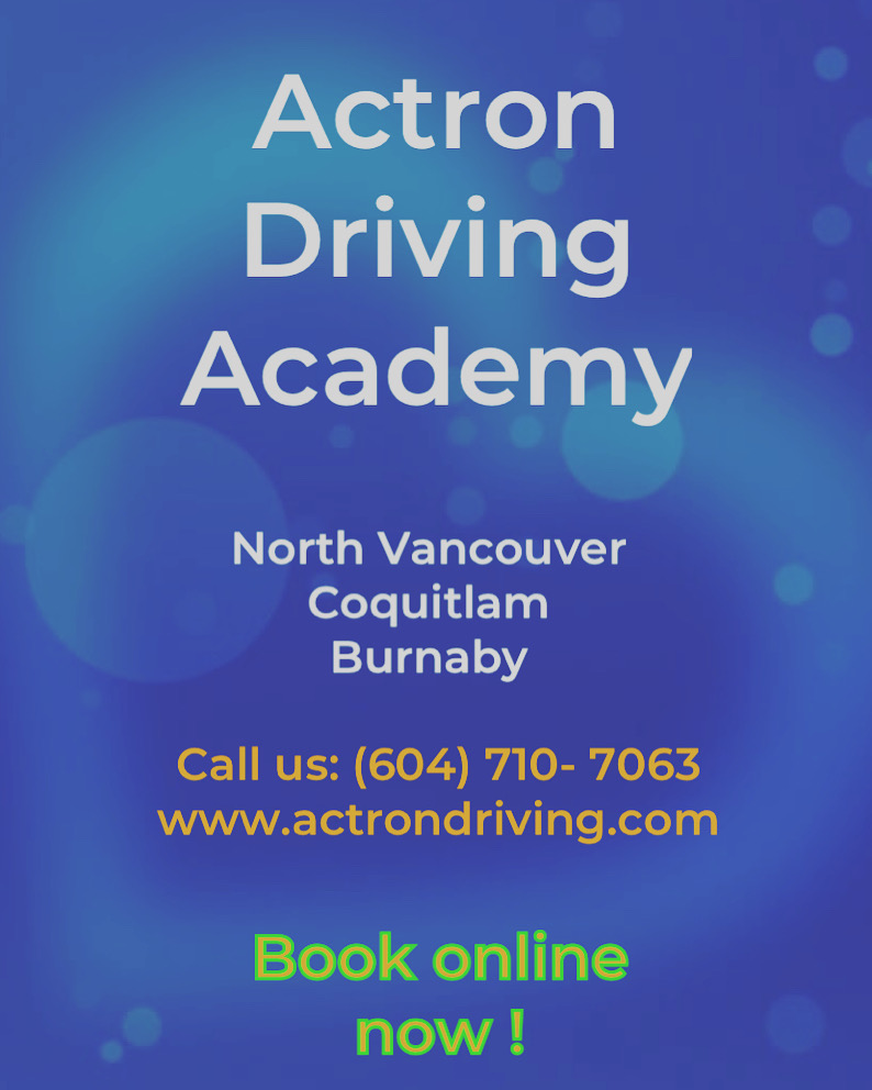 Actron Driving Academy | 1220 Falcon Dr, Coquitlam, BC V3E 2E5, Canada | Phone: (604) 710-7063