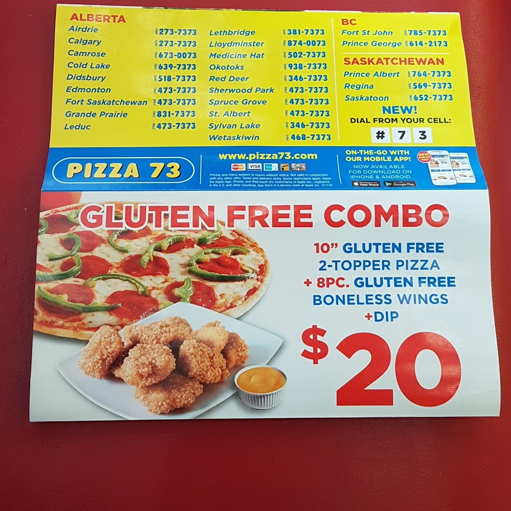 Pizza 73 | 5240 199 St NW, Edmonton, AB T6M 0E4, Canada | Phone: (780) 473-7373