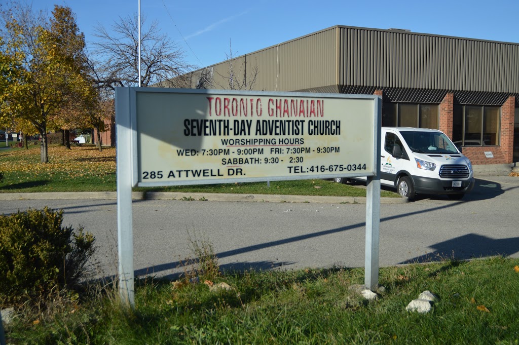 Toronto-Ghanaian Seventh-day Adventist Church | 285 Attwell Dr, Etobicoke, ON M9W 6H7, Canada | Phone: (416) 675-0344