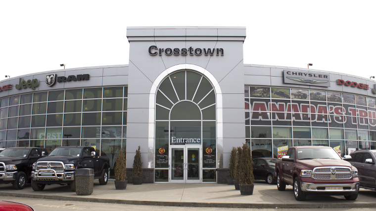 Crosstown Chrysler Jeep Dodge | 15520 123 Ave NW, Edmonton, AB T5V 1K8, Canada | Phone: (780) 488-4881