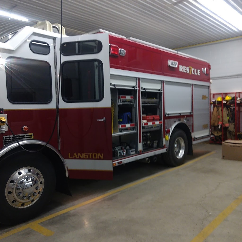 Norfolk County Fire Station 7 | 18 Queen St, Langton, ON N0E 1G0, Canada | Phone: (519) 426-4115