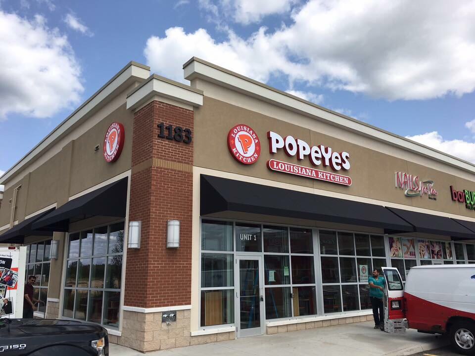 Popeyes Louisiana Kitchen | 1183 Wilson St W #1, Ancaster, ON L9G 3K9, Canada | Phone: (905) 304-0888