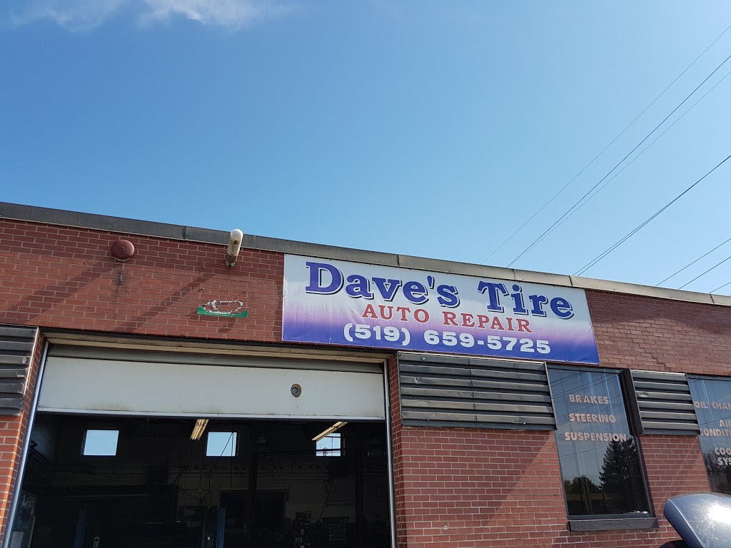 Daves Tire Auto Repair | 385 Saskatoon St, London, ON N5W 4R4, Canada | Phone: (519) 659-5725