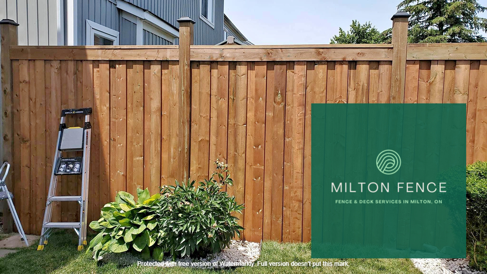 Milton Fence | 568 Sanderson Cres., Milton, ON L9T 8L9, Canada | Phone: (289) 276-7703