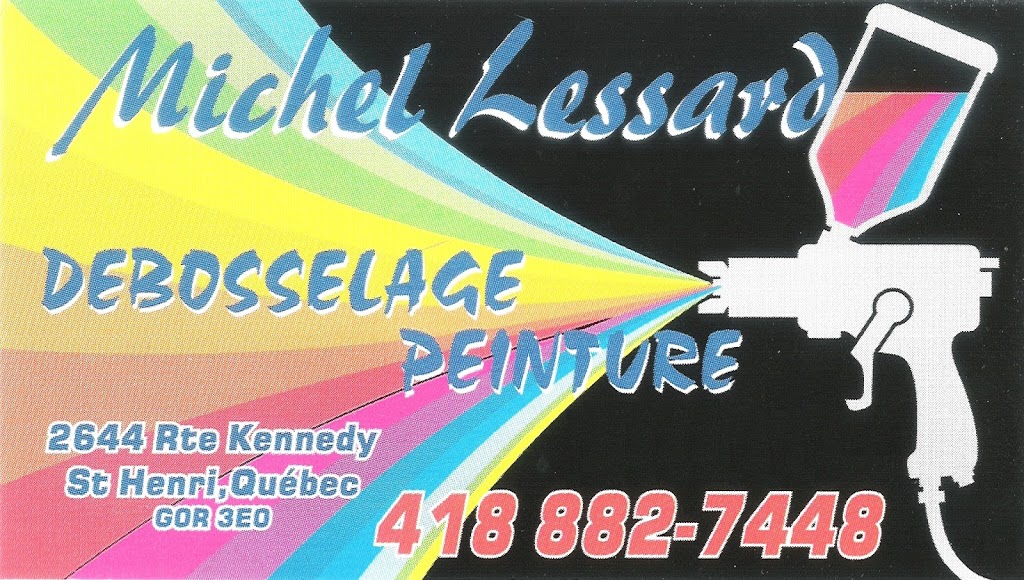 Michel Lessard Débosselage Peinture | 2644 Route du Président-Kennedy, Saint-Henri, QC G0R 3E0, Canada | Phone: (418) 882-7448