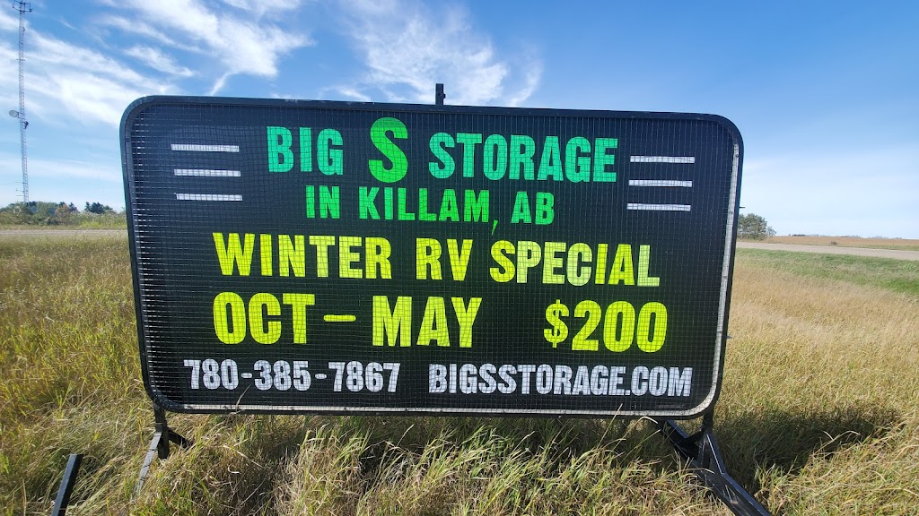 Big S Storage | 5309 44 St, Killam, AB T0B 2L0, Canada | Phone: (780) 385-7867