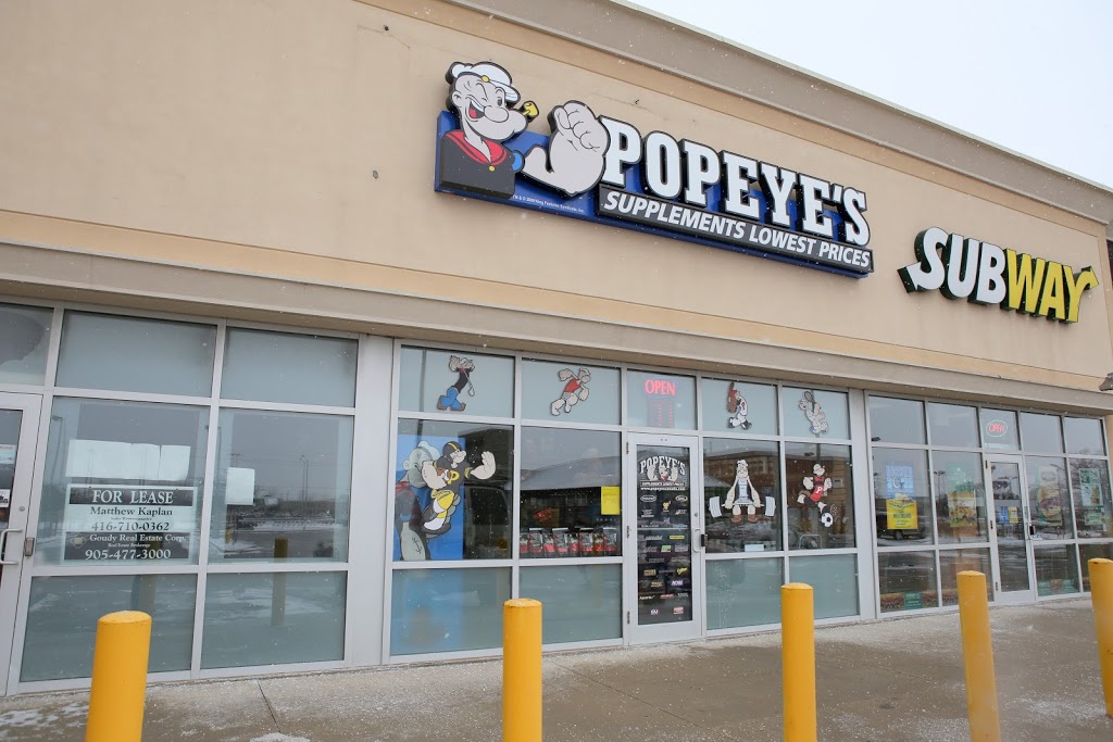 Popeyes Supplements Brantford | 61 Lynden Rd Unit B3, Brantford, ON N3R 7J9, Canada | Phone: (226) 400-3283