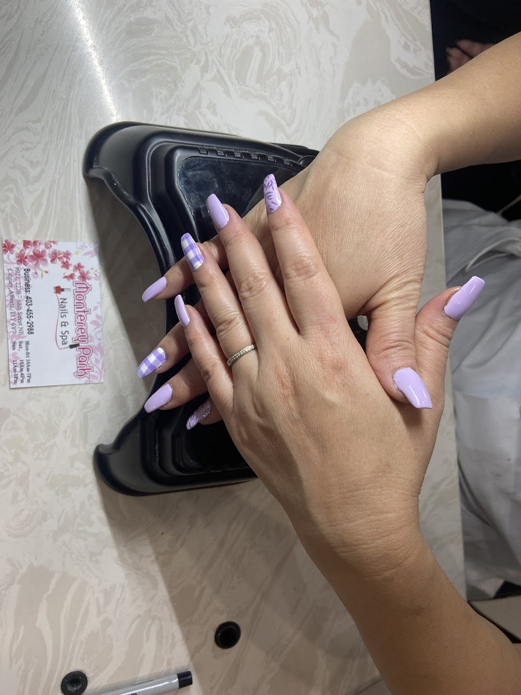 Monterey Park Nails & Spa | 2220 68 St NE #921, Calgary, AB T1Y 6Y7, Canada | Phone: (403) 455-2988